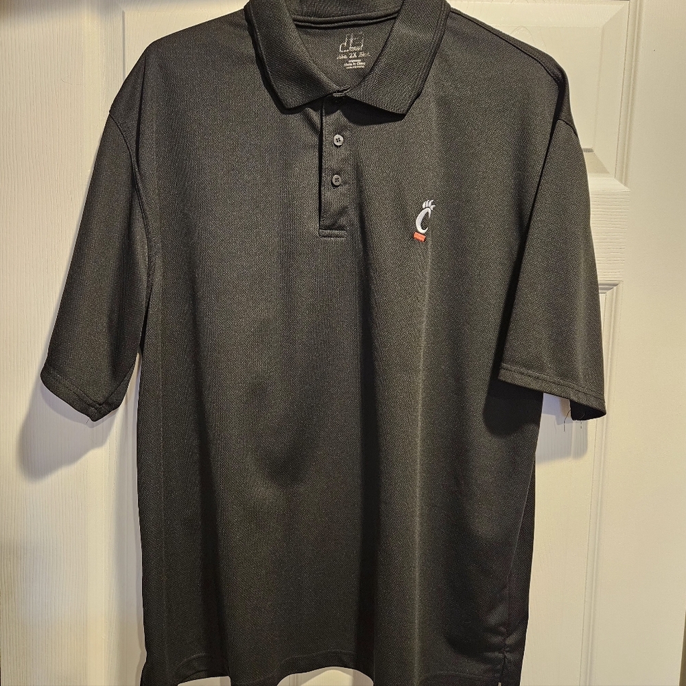 University of Cincinnati Mens Polo - 2x